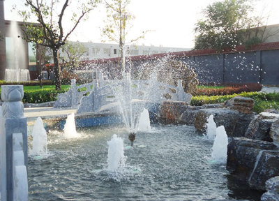 云南園林小品噴泉 匠心工藝與自然之美的交融